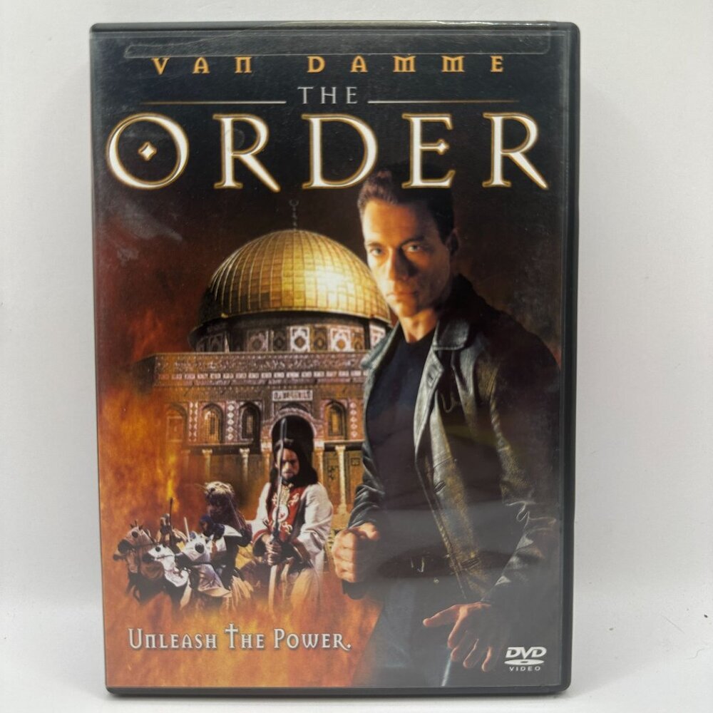 Van Damme The Order DVD Video Rated R Full Screen Columbia Tristar